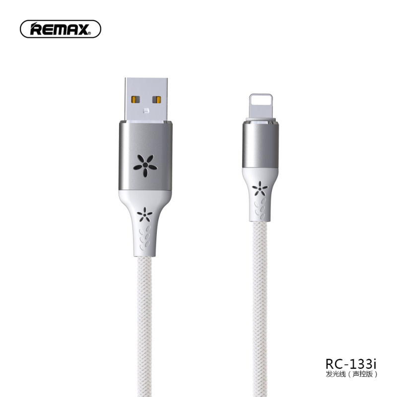 REMAX 发光线（声控版）Apple RC-133i 白色