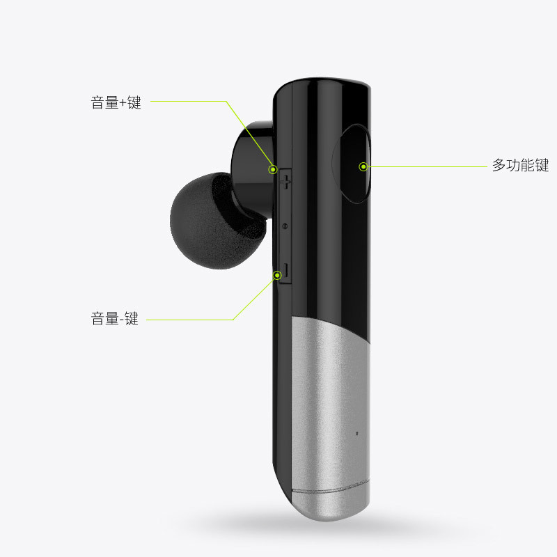 昂达(onda) M7 无线蓝牙耳挂式耳塞多功能键接听电话切换音乐10米传输距离二十个起订 单个价格