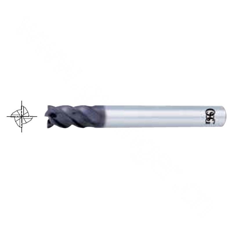 OSG 3016568 WX-PHSS WX涂层4刃超短刃型（强力重切削型） 1个