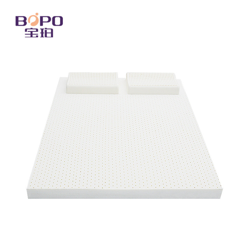 宝珀泰国进口天然乳胶床垫橡胶0.9m1.2米学生宿舍床垫