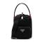 PRADA 普拉达 女士织物水桶包手提单肩包 1BE026 2CKI V OOO F0D9A-V-OOO-黑色红色