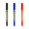 宝克(baoke)记号笔MP2915油漆笔儿童绘画学生勾线笔黑双头彩色油性笔防水不脱色 双头勾线笔红色12支