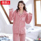 南极人女士秋冬家居服套装 L 浅豆沙爱心K324