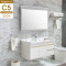 卡贝浴室柜 C5智能平镜照明款-亚仕白-100 标准