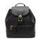 COACH 蔻驰 奢侈品 女士抛光鹅卵石皮革EVIE双肩背包 68380 B4.BK-黑色
