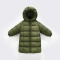 迪鲁奥（DILUAO)2019新款儿童羽绒服中长款宝宝冬装男女童小童加厚童装婴儿1-3岁 军绿色 120cm