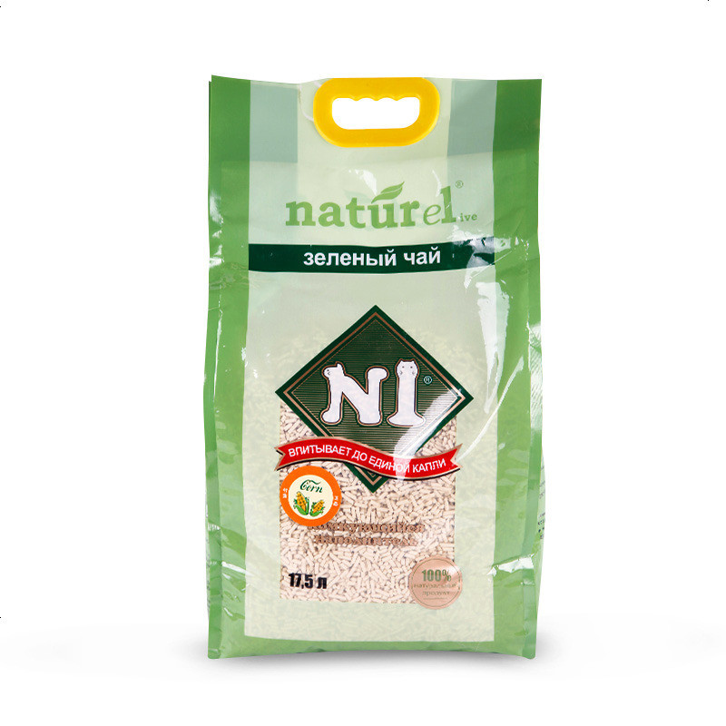 N1豆腐猫砂2.0澳大利亚天然绿茶玉米竹炭活性炭除臭澳洲ni猫沙 原味2.0