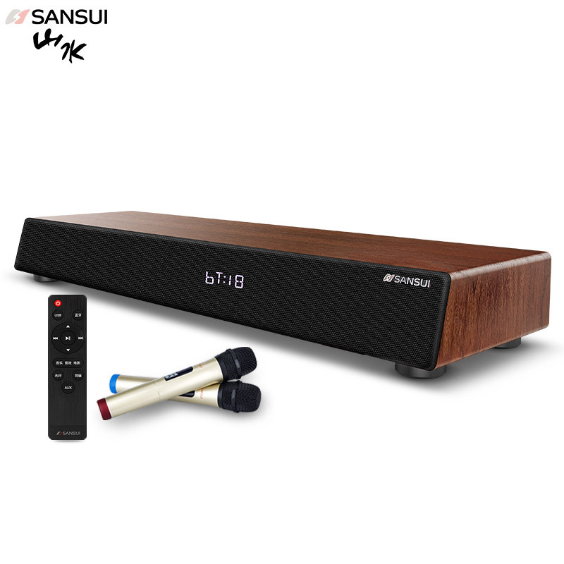 山水（SANSUI）DV-91D 家庭KTV 家庭影院 音响套装 回音壁 蓝牙家用电视音响 K歌旗舰版