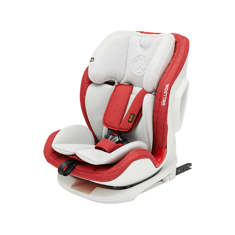 惠尔顿汽车儿童安全座椅0-4岁车载婴儿360旋转isofix茧之爱2 抹茶绿