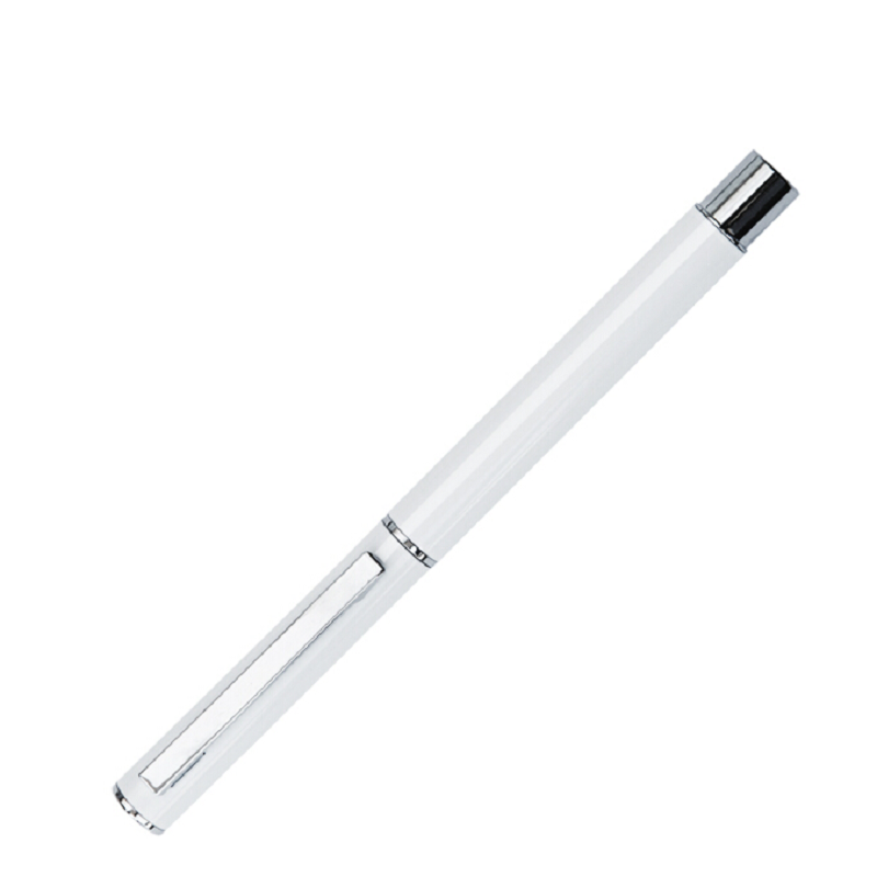 得力(deli) S80 中性笔 0.5mm 白色5支 白色