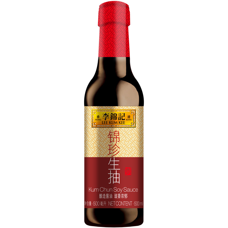 李锦记鲜酱油凉拌蘸点500ml 酱油