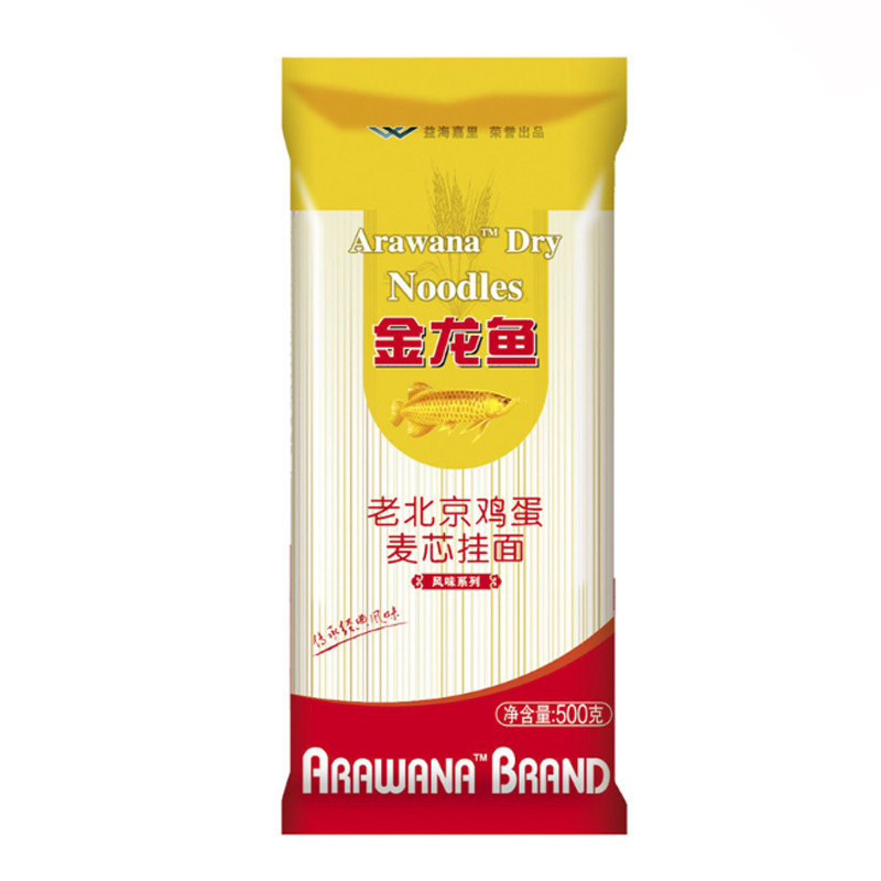 TSD金龙鱼老北京鸡蛋麦芯挂面500g