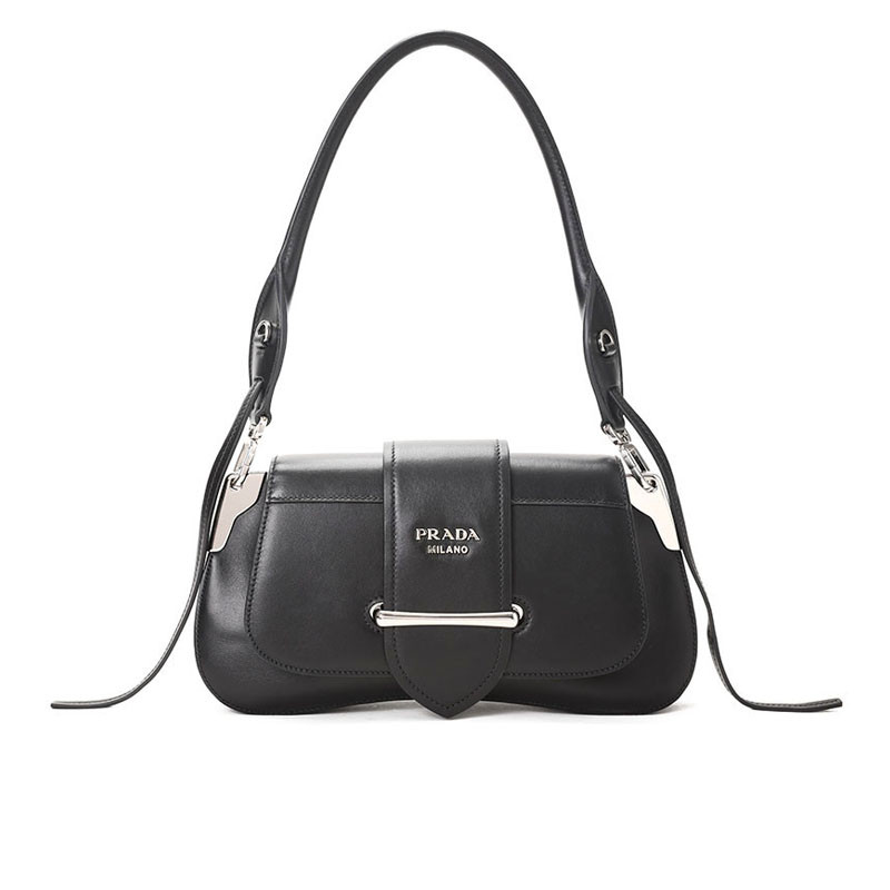 Prada Sidonie 单肩包 1BD168 OJH 黑色