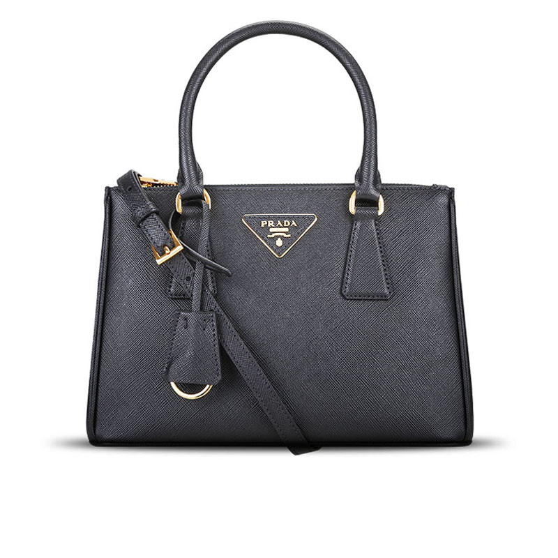 Prada GALLERIA 手拎包 1BA896 OOO 黑色