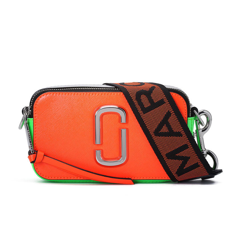 Marc Jacobs Snapshot 荧光单肩包 小号 M0014503 拼色
