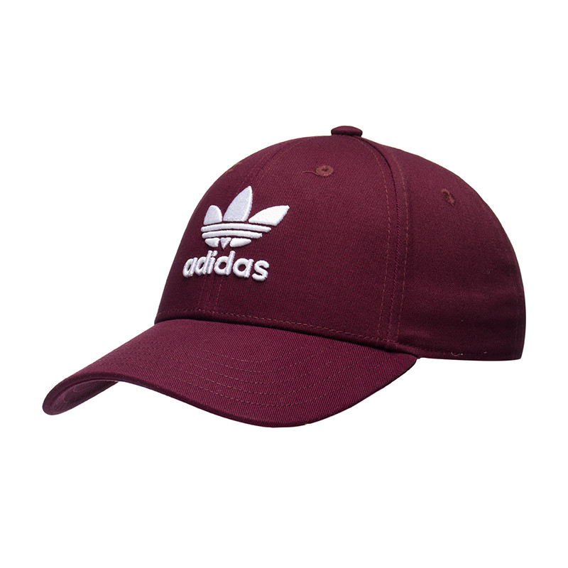 【自营】adidas阿迪达斯三叶草男女运动休闲帽子DV0175.. DV0175酒红色（34）