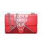 Pinko/品高 LOVE BELIEVE IN YOURSELF 单肩包 1P212V 正红色