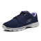 Skechers斯凯奇女鞋休闲鞋懒人户外运动轻便舒适健步鞋14159-NVLV 海军蓝色/浅紫色 37