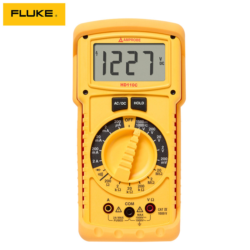 福禄克（FLUKE）HD110C安博Amprobe加固型万用表防水尘高压万用表
