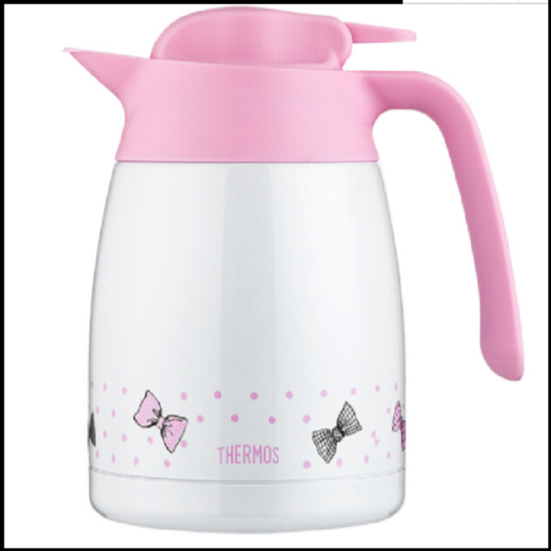 膳魔师(THERMOS) 新品定制款法斗犬系列真空不锈钢保温杯 焖烧杯马克杯4款可选 THV-1001粉色一个的价格 粉色
