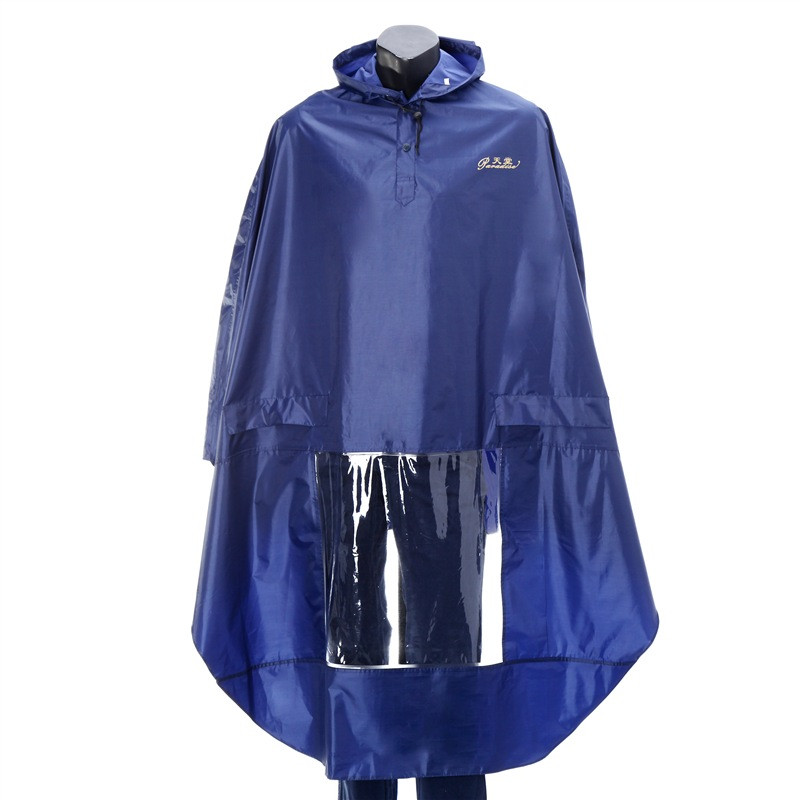 天堂伞 电动车雨披 1200件免费印刷LOGO N120苹电X 蓝色
