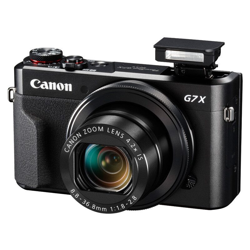佳能数码摄像机G7 X Mark II(ISO125-12800 4-5倍变焦 CMOS 像素1600以上 3.0英寸）