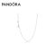 PANDORA潘多拉925银项链590515可搭配串珠吊坠简约气质锁骨链女