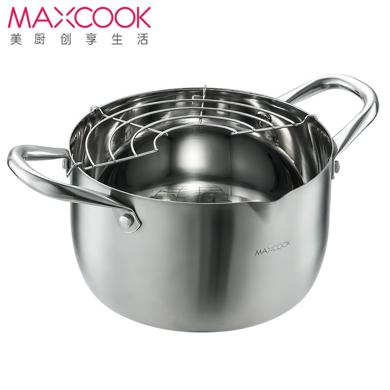 美厨不锈钢油炸锅20cmmct948