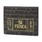 FENDI 芬迪 男款PU卡包卡夹 7M0164 A7SB F0P0N-黑色FF图案