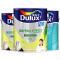 多乐士（Dulux）官方旗舰店金装第二代五合一无添加内墙面漆乳胶漆油漆涂料 A8154+A749 15L哑光白色 哑光白色