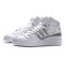 adidas阿迪达斯三叶草女鞋运动鞋休闲鞋高帮板鞋D98182. D98182亮白+银金属 36码