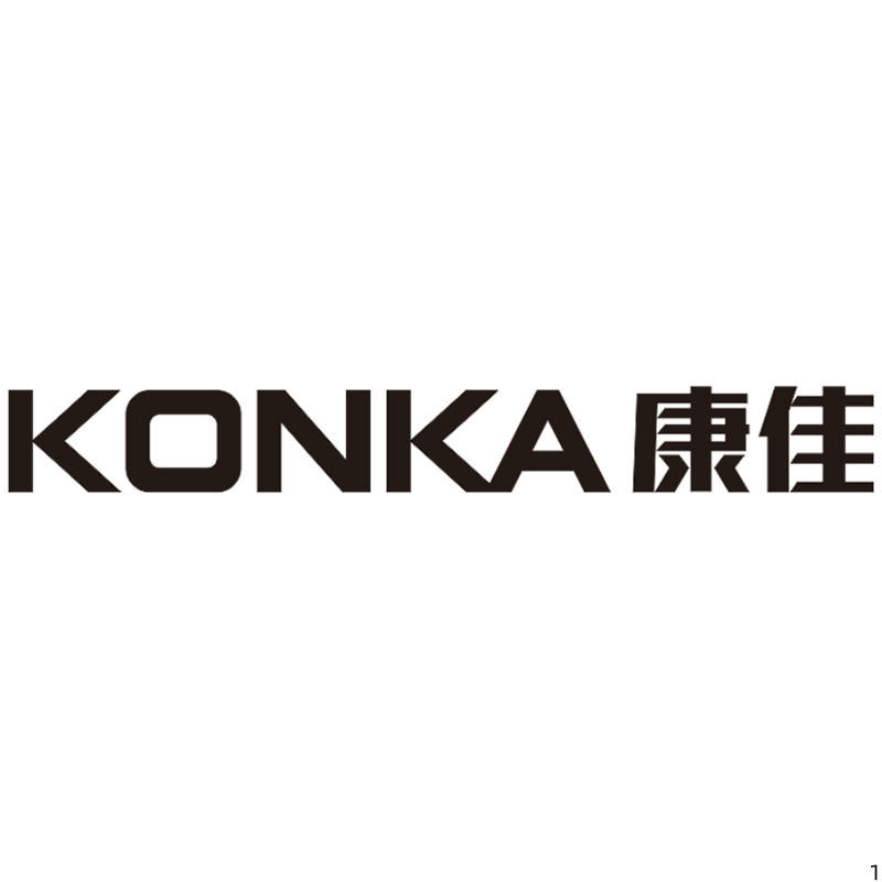 KONKA康佳 直边半侧光迷你字(黑色)欧邦标识 H200