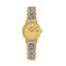 浪琴(Longines)手表女表瑰丽系列石英精钢腕表L4.319.2.32.7 间金金盘刻度23mm 金盘间金带