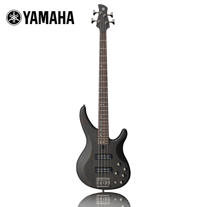雅马哈（YAMAHA）电贝司 四弦贝斯入门初学吉他进阶摇滚演出专用TRBX504 TBL黑色