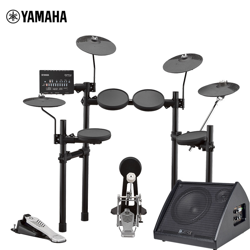 雅马哈（YAMAHA）DTX432K入门升级款电子鼓架子鼓儿童初学+擦片+音箱+鼓凳礼包