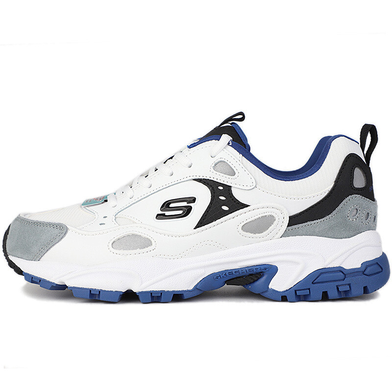 Skechers斯凯奇男鞋运动休闲舒适老爹鞋休闲鞋TM&999307-WBLU 999307-WBLU 39.5