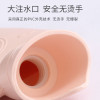 壹志注水热水袋传统暖手宝 500ml蓝色配毛绒套