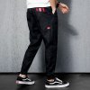 金盾(KIN DON)休闲裤男春夏季款哈伦裤运动长裤裤宽松大码潮牌裤子男韩版潮流卫裤 金盾迷彩裤6610浅灰松紧腰 31(XL码适合130斤)