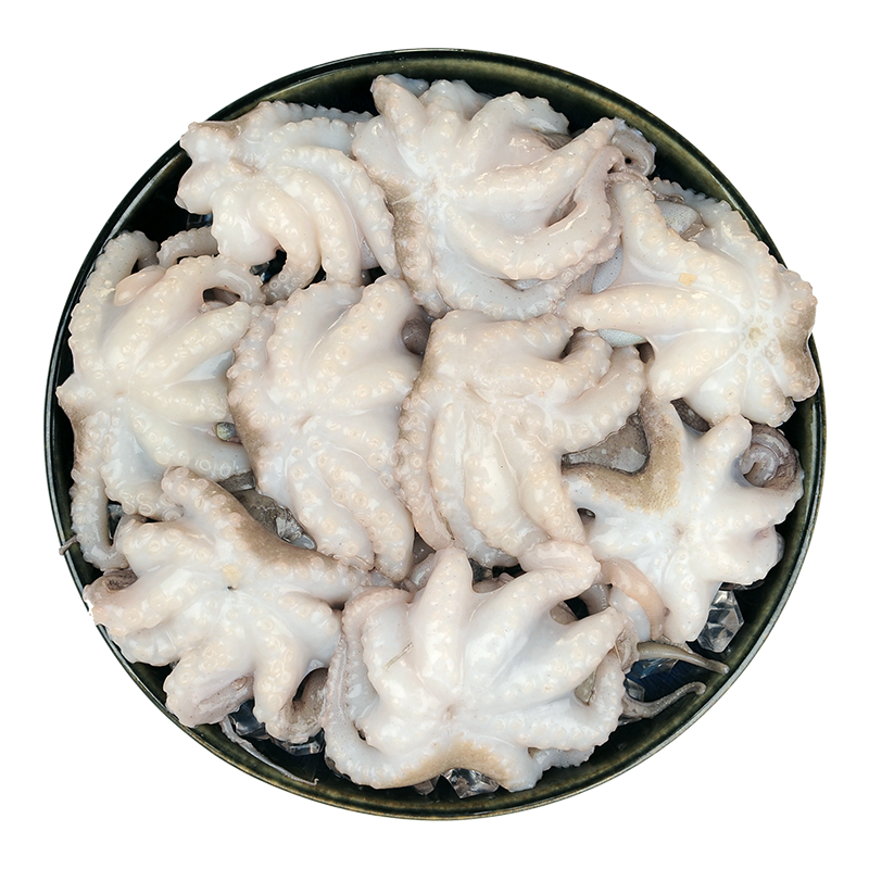 纯色本味 冷冻小八爪 小章鱼 200g/袋 （去牙去内脏） 串串 火锅 烧烤 海鲜水产