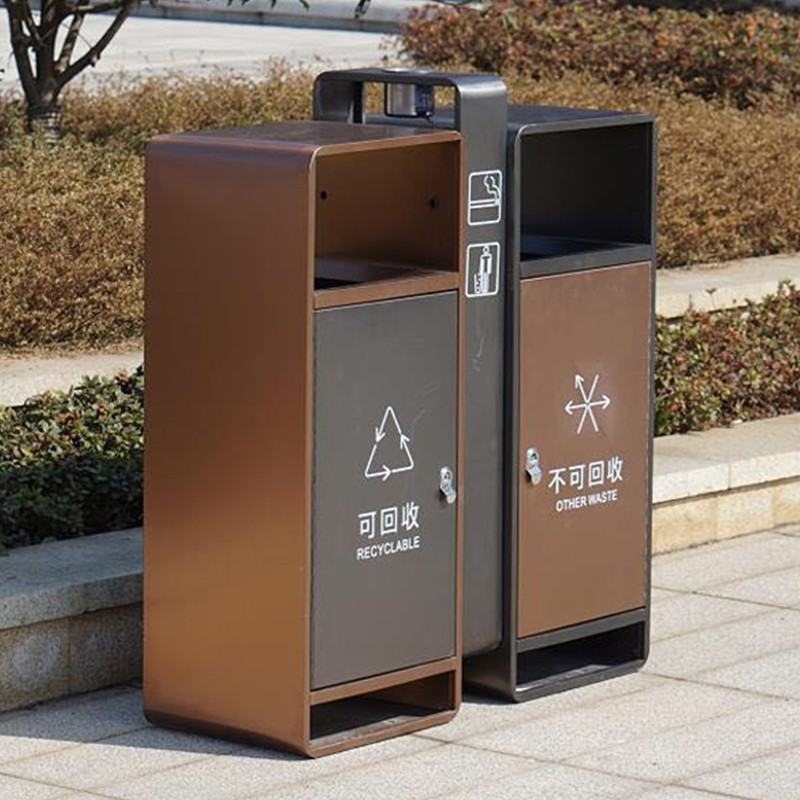 巨高不锈钢垃圾桶分类垃圾桶