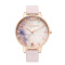 OliviaBurton 优雅浪漫网红樱花粉晶表盘 简约英国进口OB16SP03 女士腕表38mm 浅粉色