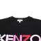 Kenzo 高田贤三 女款羊毛圆领长袖毛衣针织衫 F96 2TO618 808 L 94-珍珠灰LOGO图案