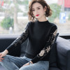 鄂尔多斯市羊绒衫女士100%羊毛衫女秋冬装保暖针织打底衫宽松大码半高领套头百搭毛衣女装冬毛衣套头宽松大码显瘦羊绒打底衫 2XL适合125-140斤 366红色
