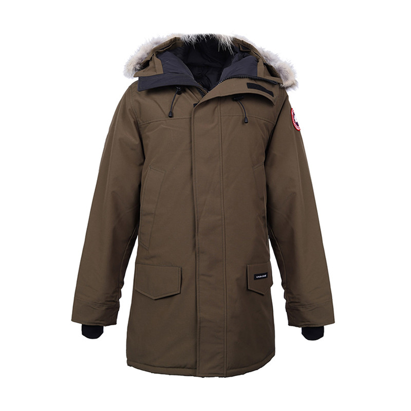 CANADA GOOSE 加拿大鹅 男士混纺langford派克大衣羽绒服 2062M XL 49-深绿色