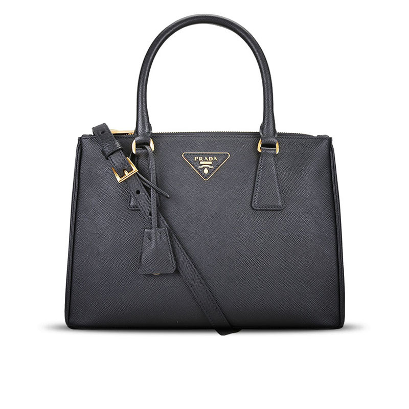 PRADA/普拉达 Galleria 手拎包 小号 1BA863 OOO 黑色