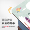 动漫抽象彩色都市画防水防尘电视柜长方形软塑料玻璃桌布_4 50*240cm 款式A