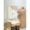 厨房纸巾架倒挂免打孔壁挂式墙上创意粘贴纸巾盒书桌卫生间抽纸盒 杏色抽纸盒