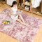 北欧ins地毯客厅茶几卧室满铺网红床边毛毯地垫子大面积 定制尺寸请联系客服 扎染水灰色