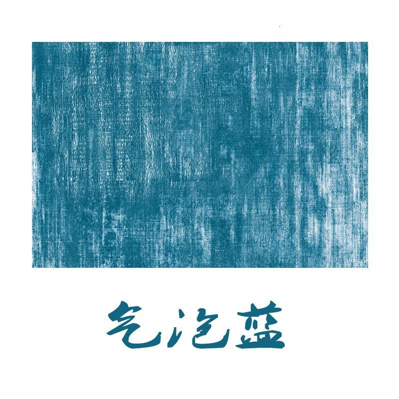 北欧简约素色客厅茶几地毯/日式美式地中海风现代卧室满铺ins民宿_3_1 140X200CM赠送精美门垫 气泡蓝
