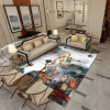 机织新中式客厅地毯简约卧室沙发茶几地毯书房中国风满铺定制_442 定制联系客服不支持退换货 机织连年有余